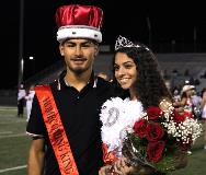 THS HC Queen and King Lisette Lopez