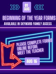 Beginning of Year Forms (1)