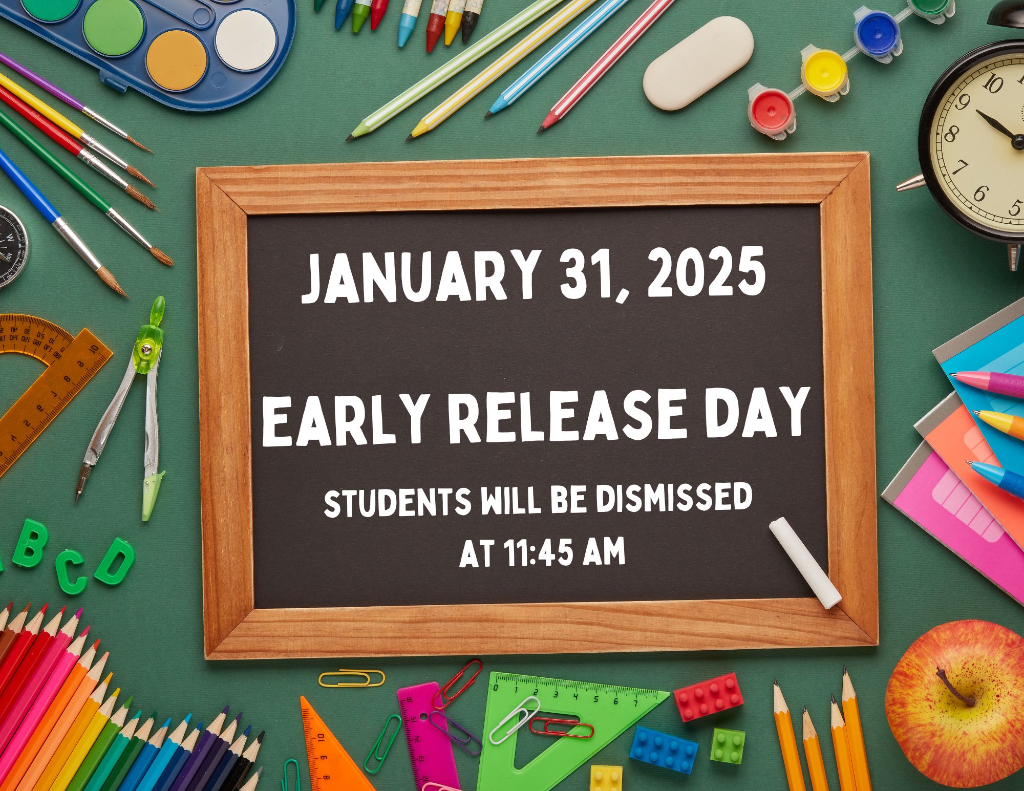 jan 25 early release