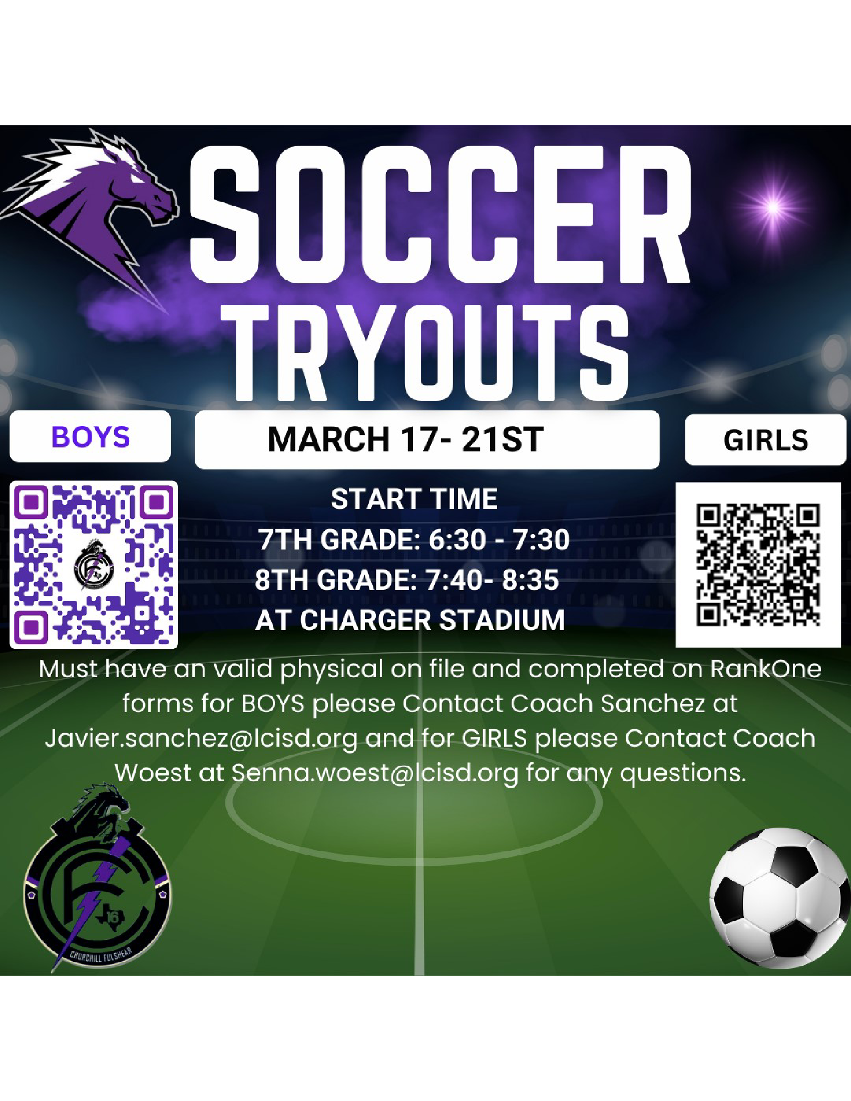 Soccer 25 flyer 1 of 1