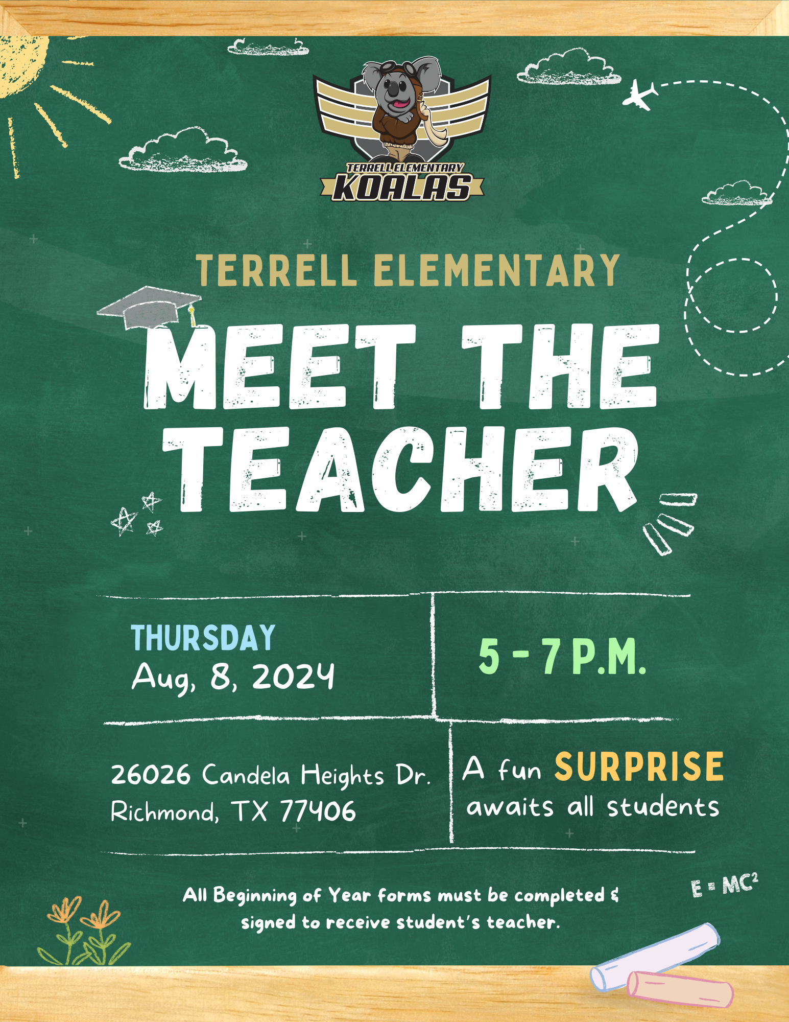 Terrell Meet the Teacher 24-25